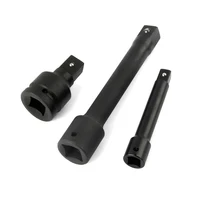 1Pc Heavy Duty Long Extension Bar Ratchet Wrench Impact Socket Extender Pneumatic Tool  1/2 3/4 1 Inch 75 125 150 200 300 400mm 1
