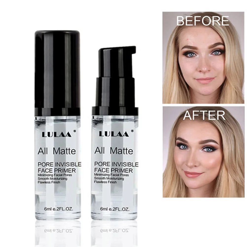 LULAA Moisturizing Face Primer Transparent Oil Control Long Lasting Makeup Base