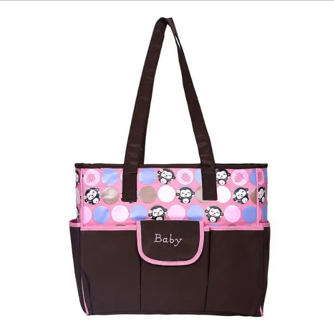 

Diaper Bag Shoulder Large Bag Fashion Multi-functional Mummy Backpack Shoulder Chest Pack Ultra-Light Waterproof Mommy Bag