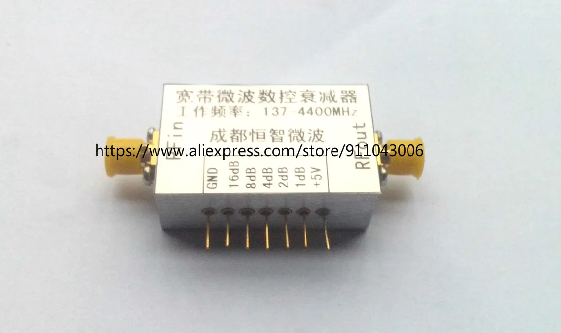 

Adjustable Attenuator RF Attenuator Programmable Attenuator Microwave Numerical Control Attenuator