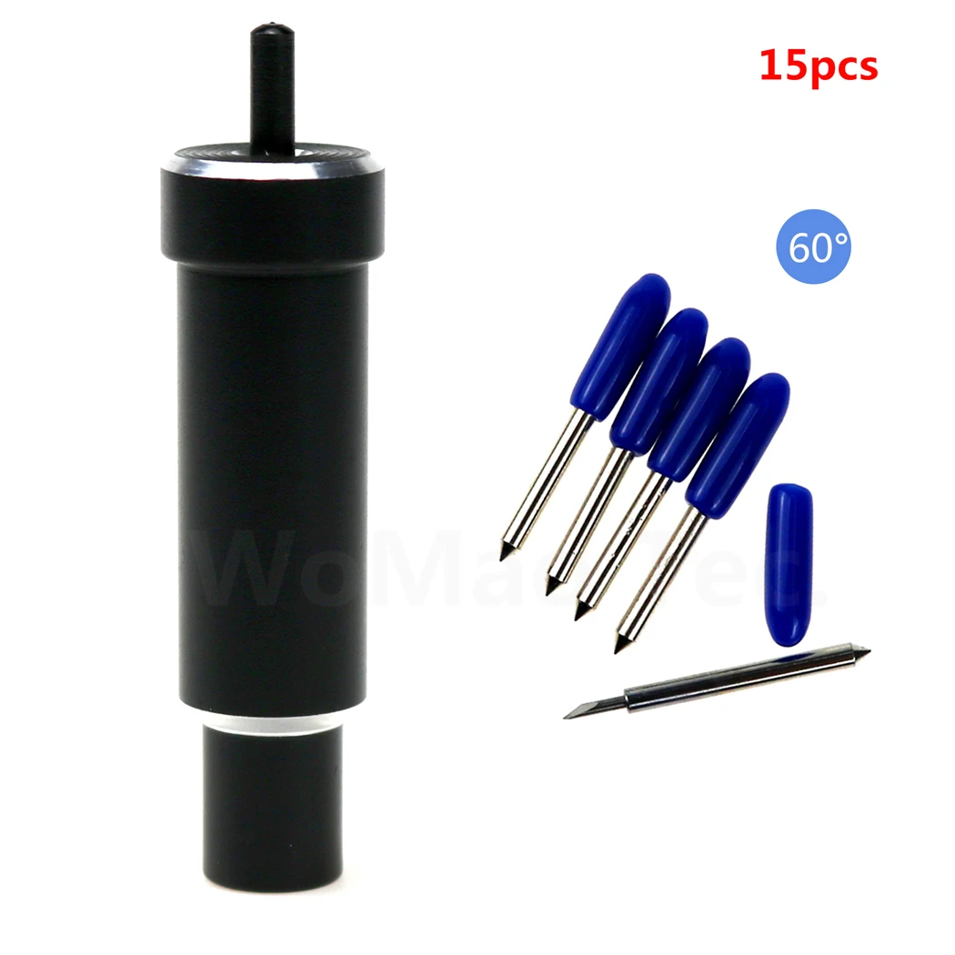 

15pcs Replacement Deep Cut Blade+Housing Deep-Point DeepCut Blade for Cricut Maker Explore,Explore Air and Air 2 Cutting Plotter