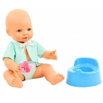 

Baby doll "Funny" with a pacifier and a pot, 35 cm 73051 4762396