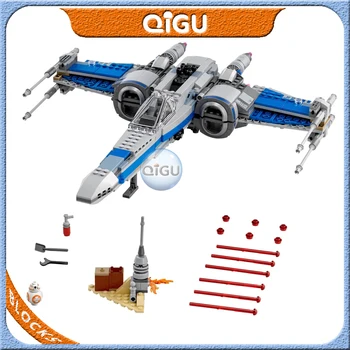 

740Pcs Starwars Plan 75149 Resistance X-wing Fighter Building Blocks Figures Compatible Lepingo Bricks Star Wars Children Toys
