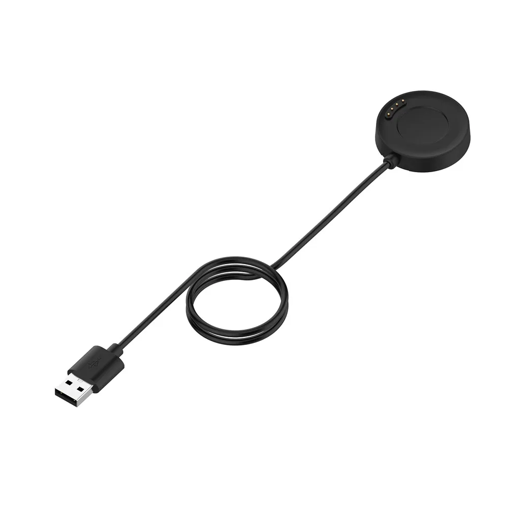 Портативное зарядное устройство для часов 1 м usb Зарядный Док-кабель для Xiaomi Huami 3(A1928) для AMAZFIT Stratos 3(A1928) Аксессуары для умных часов