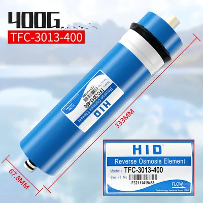 2шт 400 gpd кухонный фильтр для очистки воды HID TFC-3013-400G мембранные фильтры для воды картриджи ro система фильтр мембрана