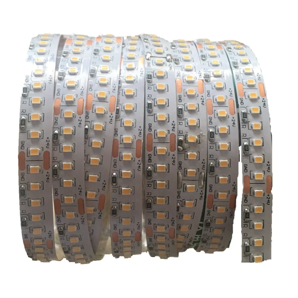 [Seven Neon] 5 м 2216 SMD Светодиодная лента 8 мм PCB DC24V 240 светодиодный/м 19,2 Вт Светодиодная лента CRI> 90 7-10LM Micro 2216 светодиодный гибкий свет