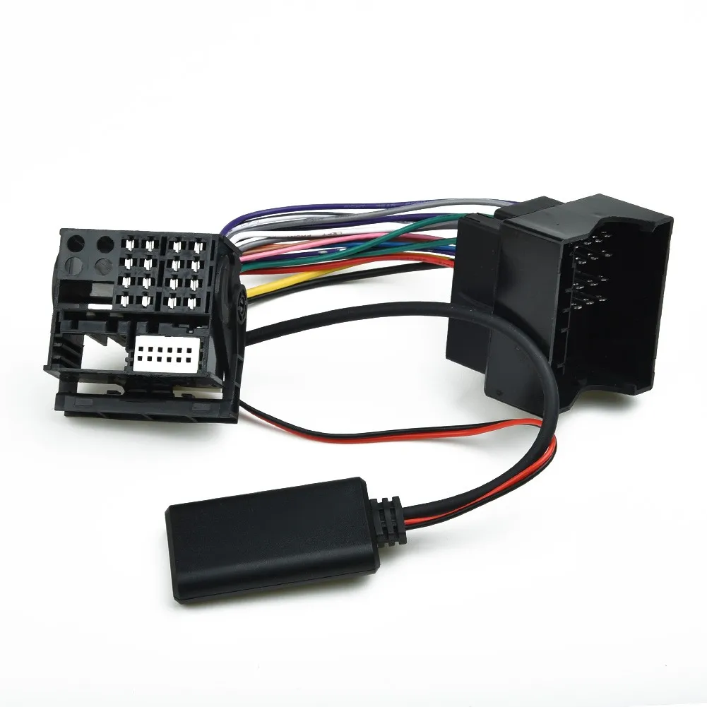 

Wireless Bluetooth Adapter Module Radio Stereo Aux Cable Music Adaptor With MIC Handsfree For Mercedes W169 W245 W203 W209 W164