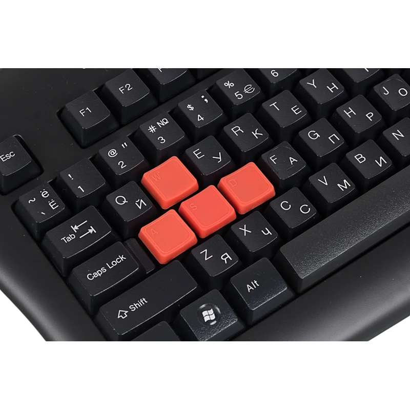 Клавиатура A4 KB-28G-1 серый/черный USB Multimedia for gamer