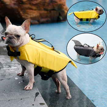 

Hot S/M/L/XL Pet Dog Life Jacket Fashion Reflecting Dog Saver Life Jacket Pet Swimming Vest for Dog Water Safety Swimming Suit