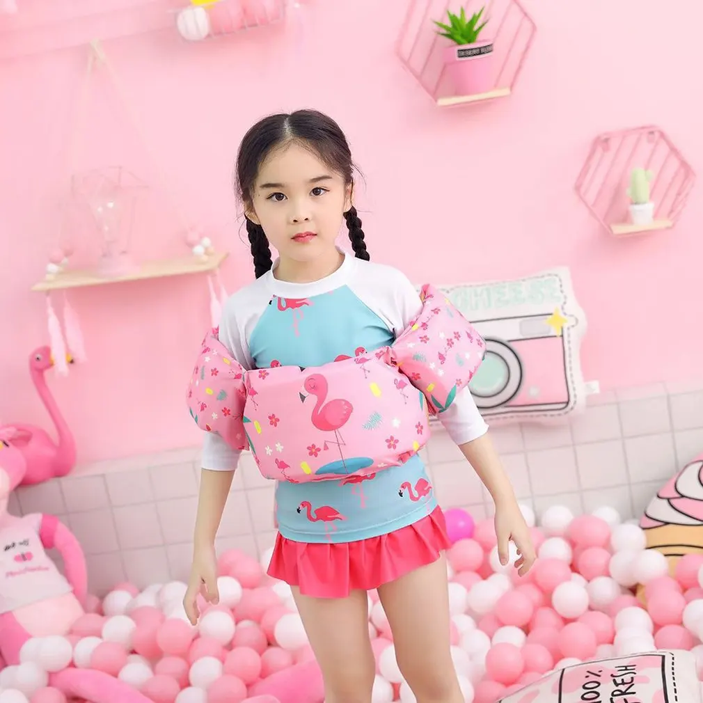 Arm Circle Sponge Buoyancy Vest Children's Inflatable Swimsuit Inflatable Abc Children's Life Jacket Safety Swimming Tool