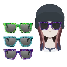 Pixeliated Mosaic, винтажные очки, мотоциклетные, велосипедные, гоночные, велосипедные, водительские очки для улицы, УФ-защита, солнцезащитные очки