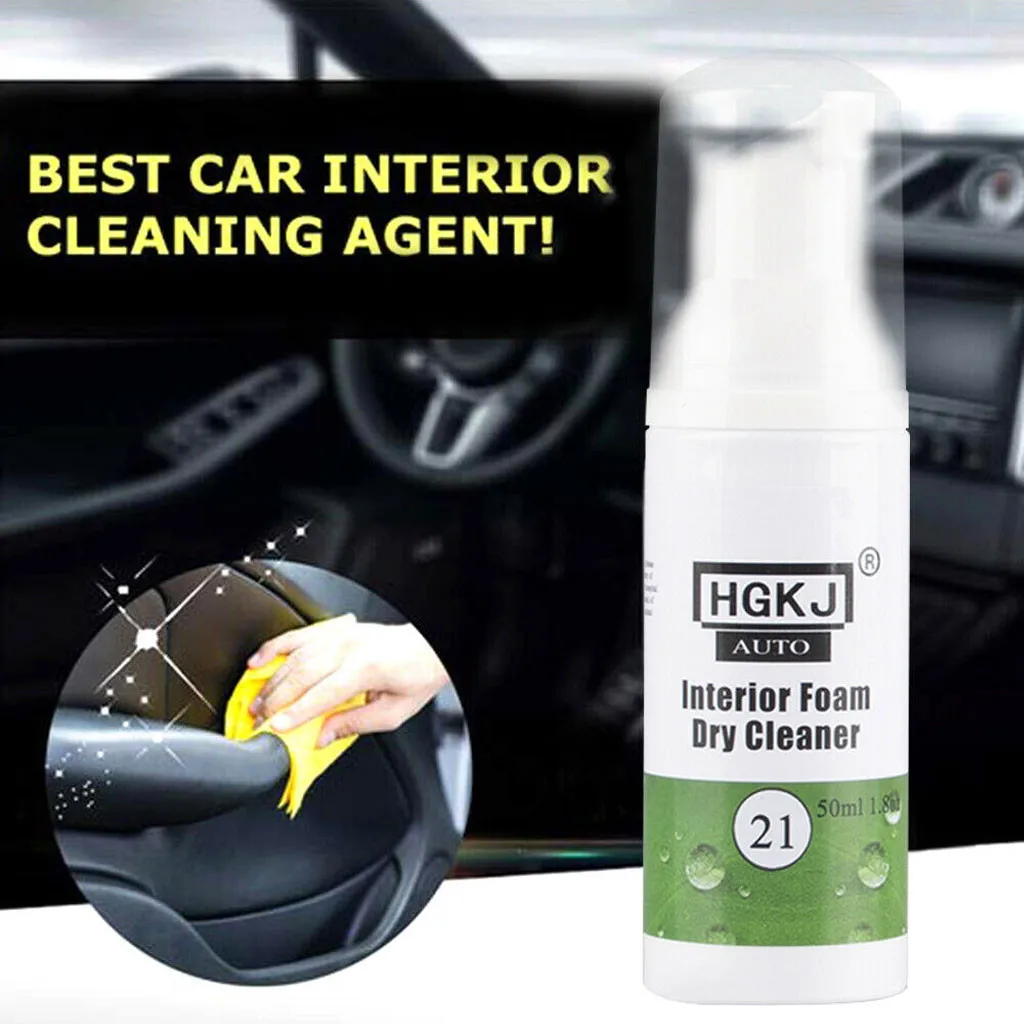 Пена Clea кожаный внутренний агент HGKJ-21-50ML очистка автомобиля сухая чистка салона очистка стеклоочиститель аксессуары для автомобиля