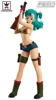 

Special Offer! Dragon Ball Glitter Glam Boomer Bulma Uniform Camouflage Bikini 2-Color Prize Figure Garage Kit