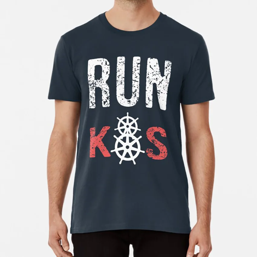 RUN k8s T shirt k8s kubernetes docker devops helm golang coderman linux unix admin