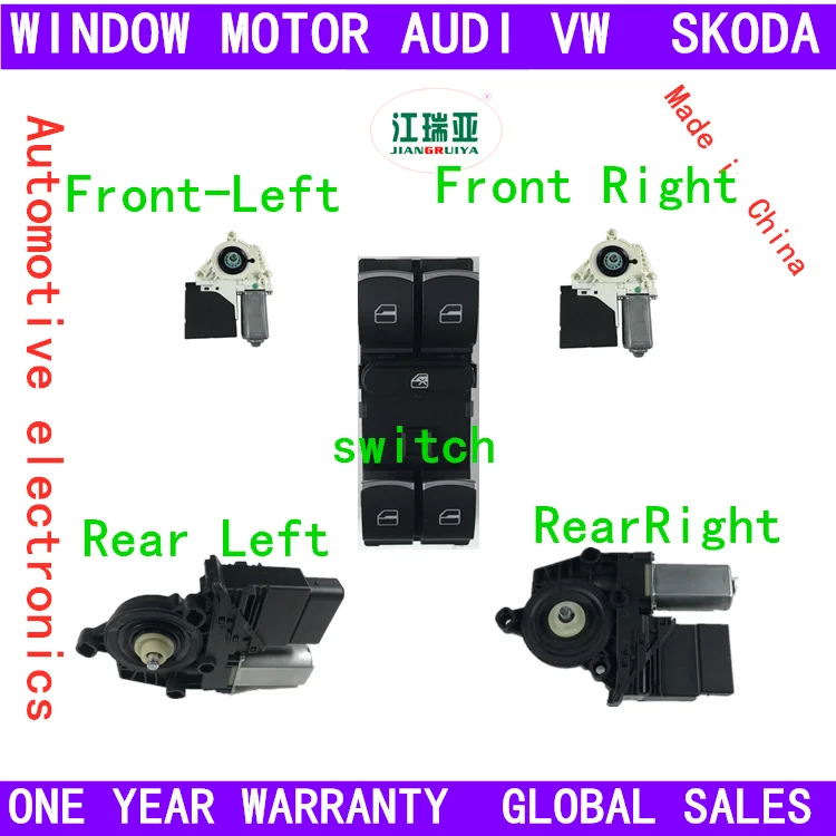 Оконный двигатель Scirocco регулятор окна EOS OE 1Q0959701H 5K0959793A 2008 2015|Стеклоподъемники и
