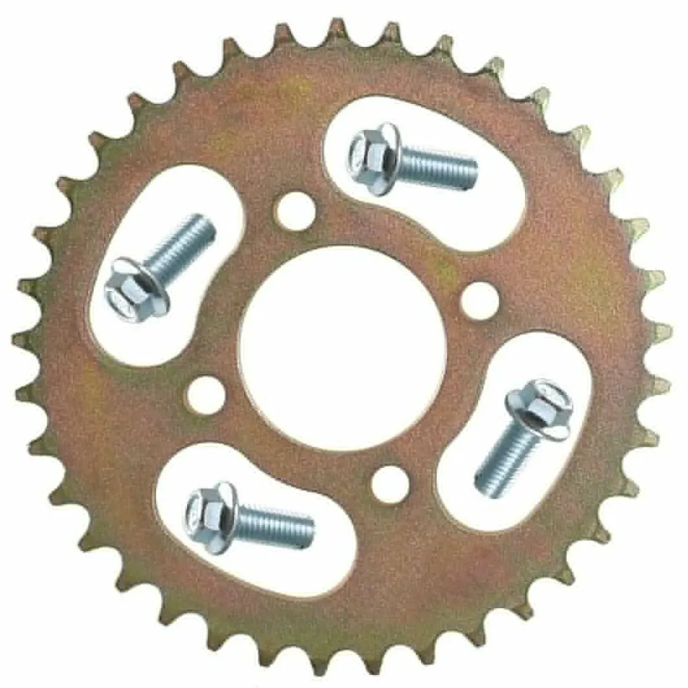 48mm 420 37T Rear Chain Sprocket for 125 110cc Quad ATV Go Kart Trike 4 Wheeler (2)