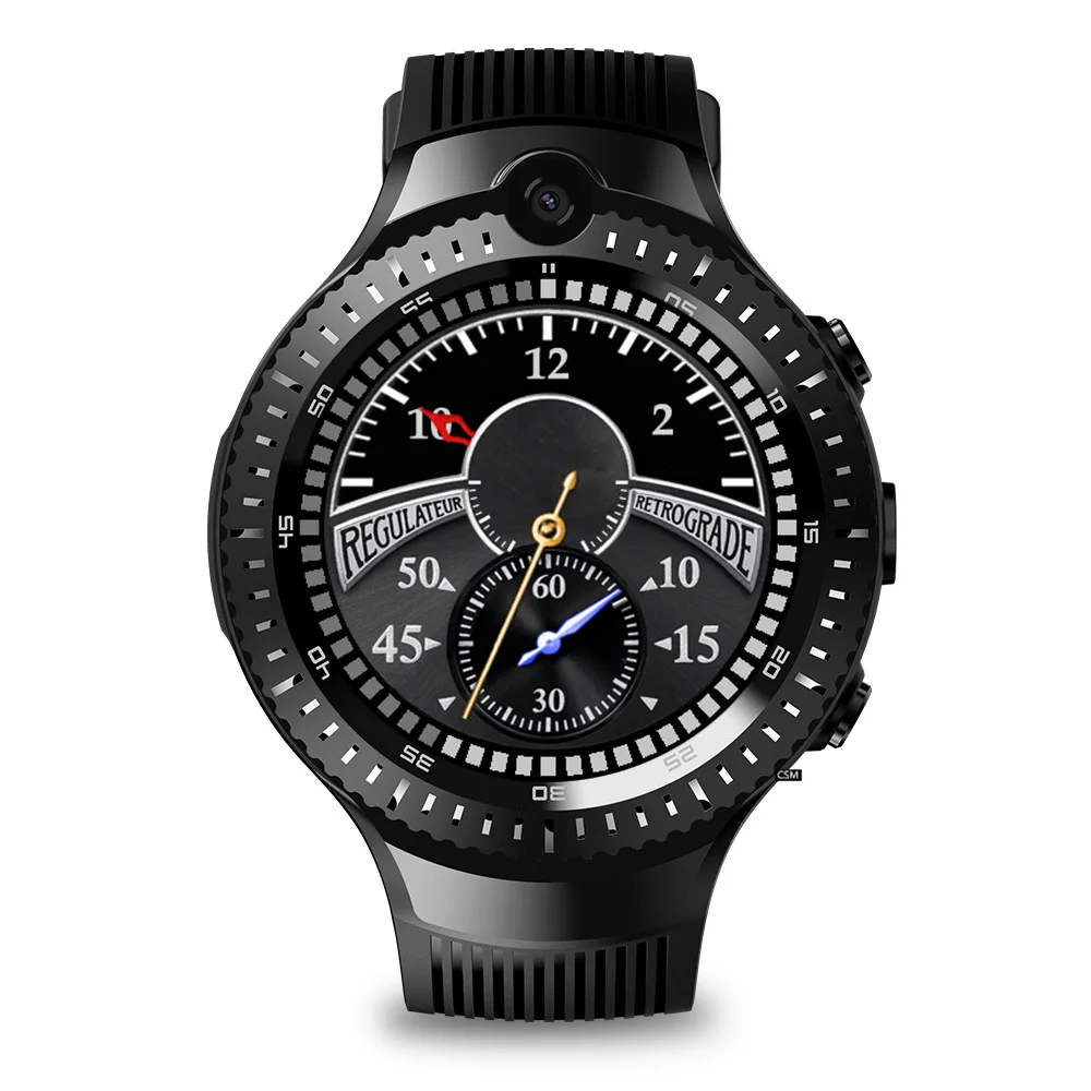

New THO 4 Dual 4G SmartWatch 5.0MP+5.0MP Dual Camera Android Watch 1.4" AOMLED Display GPS/GLONASS 16GB Smart Watch Men