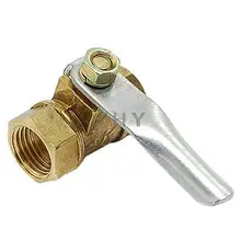 1/" Мама к мама резьба 1/4" поток отверстие шаровой клапан