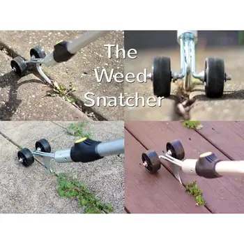 

Portable Weeds Snatcher Grass Trimmer Head Lawn Weed Cutter Edger Gardening Sidewalk Driveway Quick Remove Tool Kits Pot