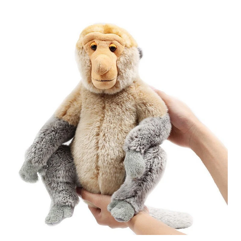 Nosacz Nasalis Larvatus Monkey Toy Proboscis Monkey Stuffed Animals Plush Toy Malaysia Tourism Year Plush Doll Proboscis Monkey Stuffed Plush Animals Aliexpress
