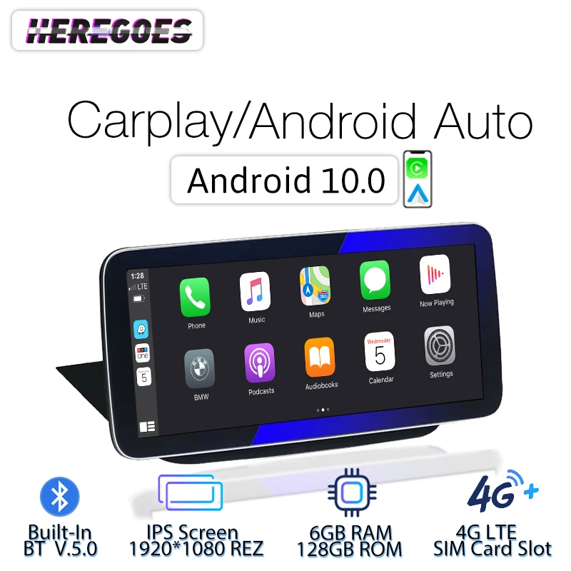 

Carplay Android 10.0 6G+128G 10.25" Car DVD Player For Mercedes Benz B-class W246 B180 B200 B220 B250 B260 W245 2011-2018 Radio
