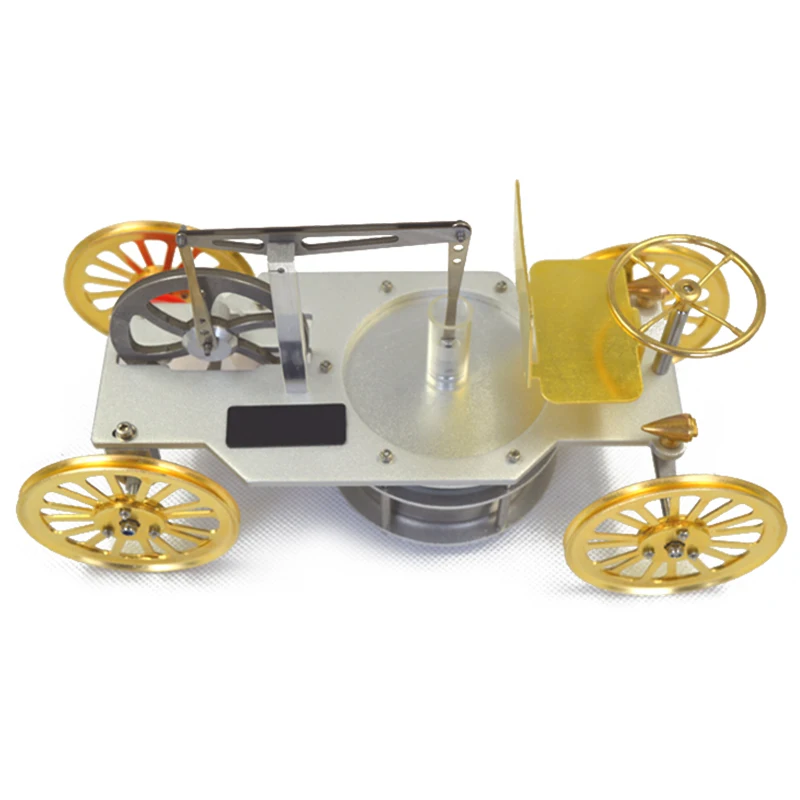Low Temperature Stirling Engine Model Retro Car Motor Model Gift Classic Car Toy 
