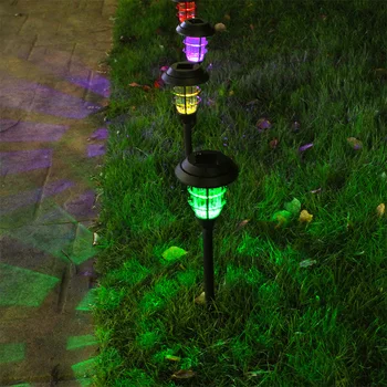 

New Style Solar Waterproof LED Garden Lawn Lamp Modern Spot Light Outdoor Courtyard villa landscape lawn bollards light