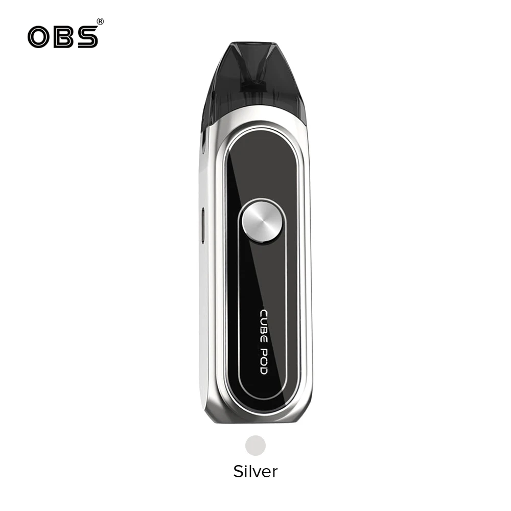 OBS Cube vape Pod Комплект с дополнительными 2 шт 1.4ohm картриджи картридж электронной сигареты 850 мАч батарея мод испаритель