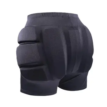 

2019 EVA Pad Snowboard Hip Protection Shorts For Adult Ski Roller Skating Hockey Riding Cycling Protective Butt Bicycle Shorts