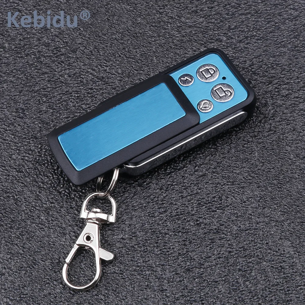 

Kebidu Wireless Universal Door Copy Code 433Mhz Garage Door Remote Control For Car Garage Door Key Copier Cloning Duplicator