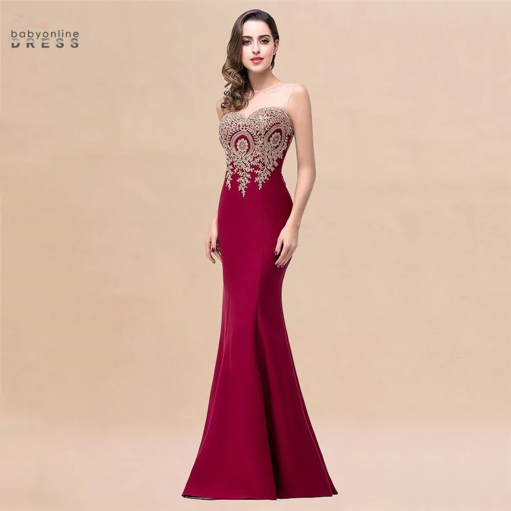 Robe de Soiree Longue Сексуальное Длинное Вечернее Платье С Открытой Спиной Свадебное В