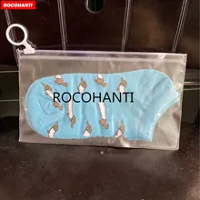 1000x заказной напечатанный матовый пластиковый Ziplock мешок Матовый ПВХ слайдер одежда молния мешок Подарочная упаковка Сумки для носков, нижнего белья