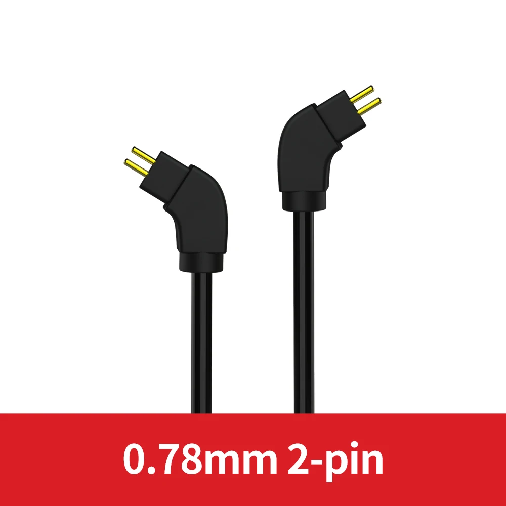 0.78 mm pin TRN BT3S беспроводной Bluetooth 4,2 APT-X кабель HIFI наушники для KZ ZST/TFZ наушники с 2Pin/MMCX для SE215 315 425/для TRN V10 - Цвет: 0.78 mm pin