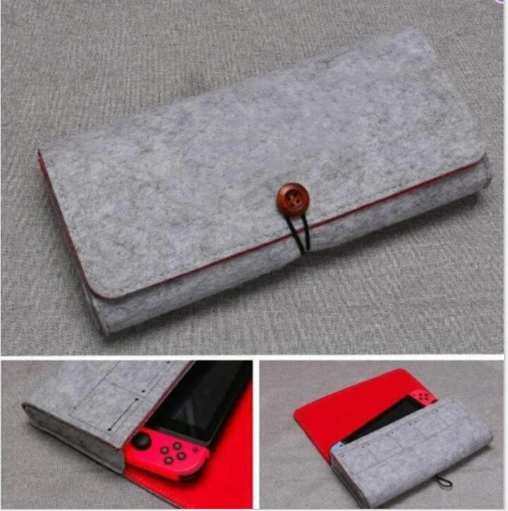 Light Gray Новое поступление Защитная тканевая сумка для Nod switch case мягкая Антидетонационная для X16 7 дюймов портативная игровая консоль - Цвет: Light Gray