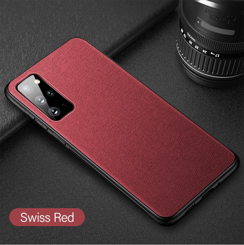 Ultra-thin Cloth Magnetic Phone Case For Samsung Galaxy S21 S20 S10 S9 Note 20 10 9 8 Plus Silicone Cover galaxy s22+ case
