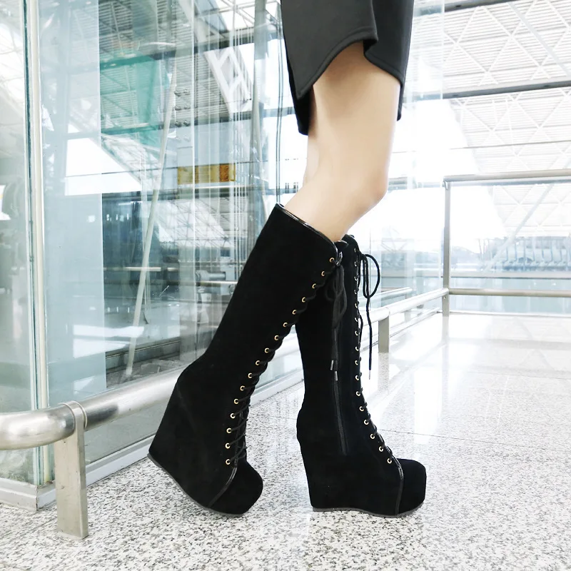 Women's Boots Fashion Punk Goth Womens 