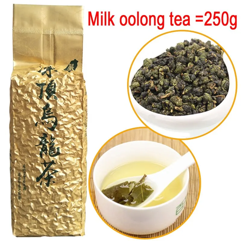 

Milk Oolong Tea Beauty Weight loss Lowering Blood Pressure High Mountains JinXuan Milk Oolong Tea Chinese Taiwan Fresh Green Tea