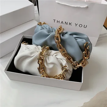

Women's Versatile Fashion Small Hand Bag Cloud Shape Bag