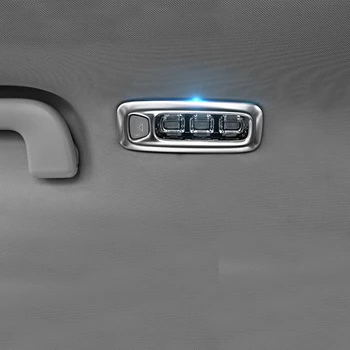 

Lsrtw2017 for Trumpchi GS5 Car Rear Roof Reading Light Frame Trims Decoraion Interior Mouldings Accessories 2019 2020 gac