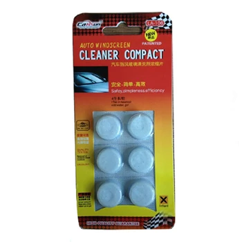 

Glass Window Home Tool Effective Practical Automotive Concentrated Cleaning Solid Wiper Portable Effervescent Tablets