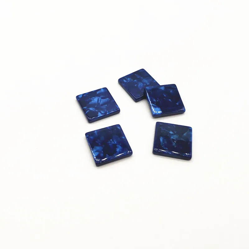 New arrival!(no hole) 16mm 100pcs acetic acid square-shape Flat bead for earrings accessories,Earring parts,jewelry making DIY
