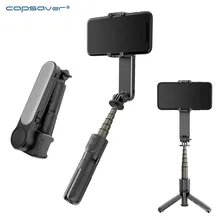 

capsaver Selfie Stick Handheld Gimbal Stabilizer Support Bluetooth with LED Fill Light Tripod for Phone Photo Video Live Mini