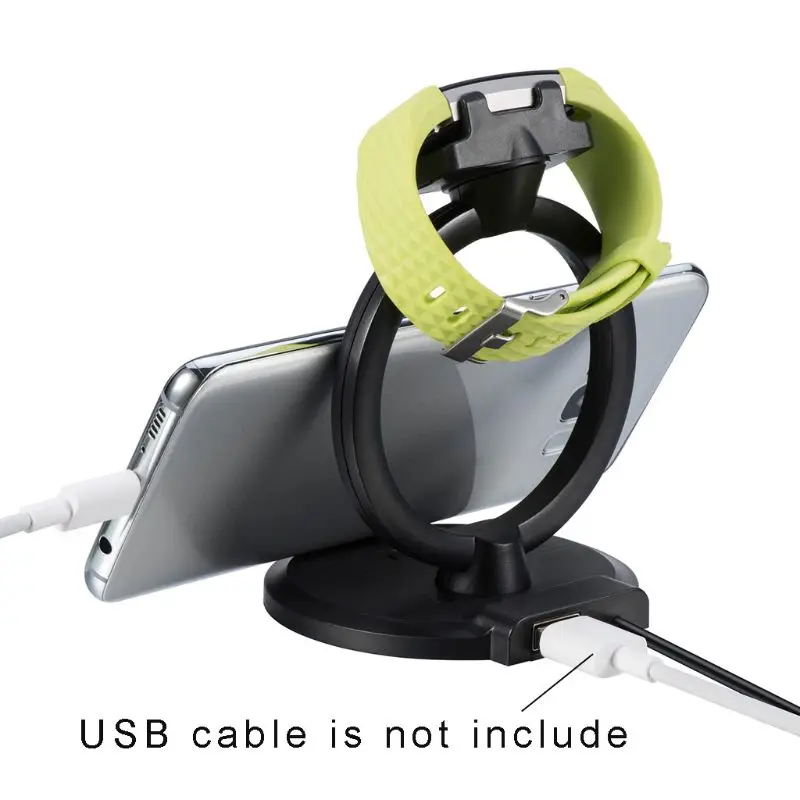 2в1 usb-стойка зарядная док-станция Держатель для Desk Зарядка 2 настольная зарядная станция крепление для мобильных телефонов qyh