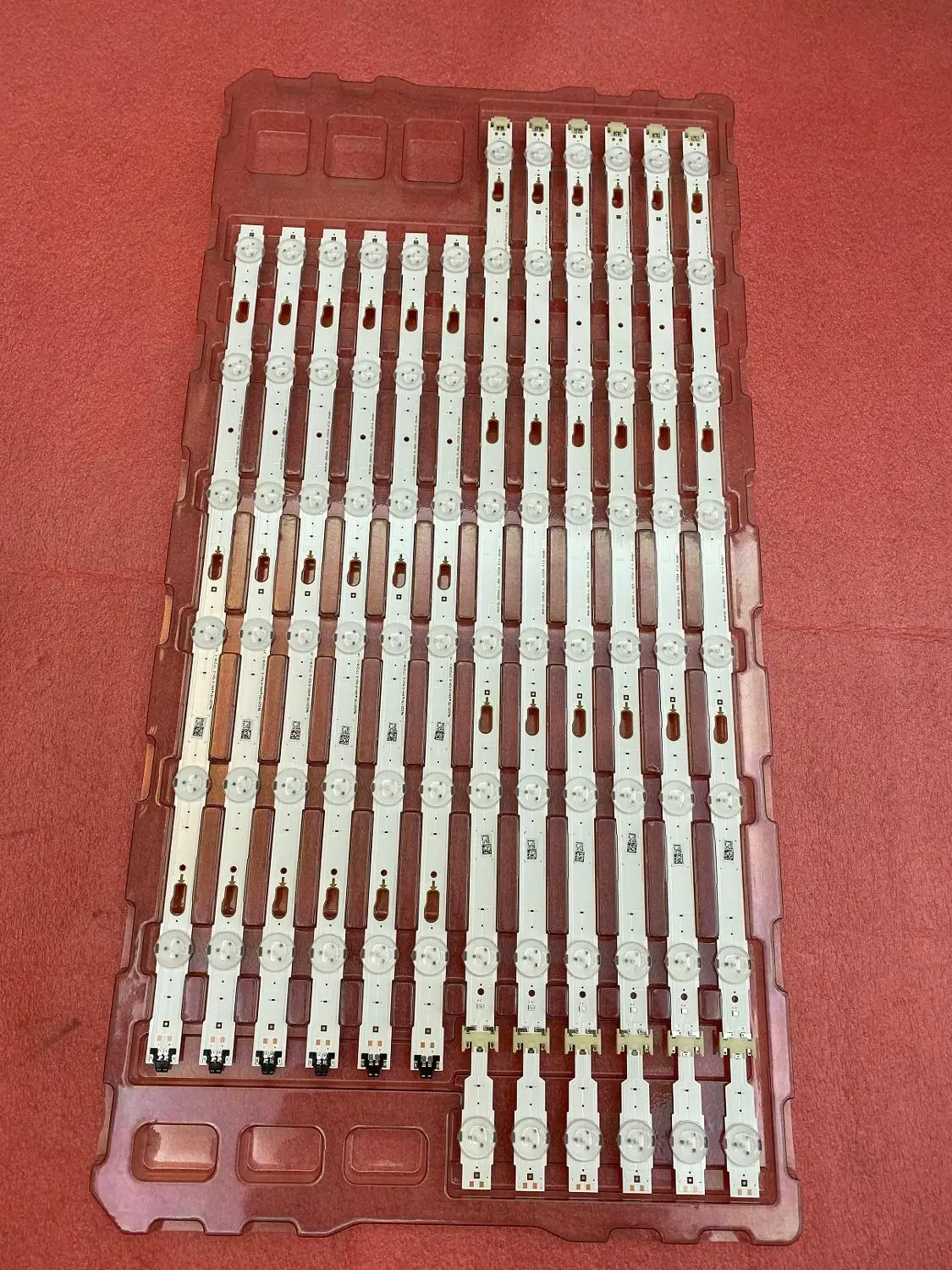 

12 PCS LED backlight strip For Samsung UE55KU6000K UE55KU6000 UE55KU6100 UE55JU7500 UE55JU6740 UE55JU6742 UE55JU6745 UE55JU7000