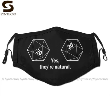 

Boobs Mouth Face Mask Yes They Are Natural Facial Mask Cool Fashion with 2 Filters for Adult