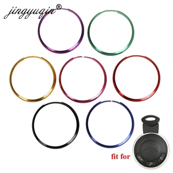 Keyforkess 10pcs anelli colorati per chiavi a cerchio per Bmw Mini Cooper portachiavi per portachiavi per auto portachiavi