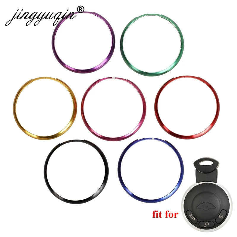 jingyuqin Colorful Circle Keys Rings for Bmw Mini Cooper Key Ring For Car Case Shell Fob | Автомобили и мотоциклы