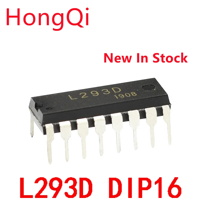 5PCS L293D L293 293 DIP-16 Stepper Driver Chip IC 100% New | Электронные компоненты и принадлежности
