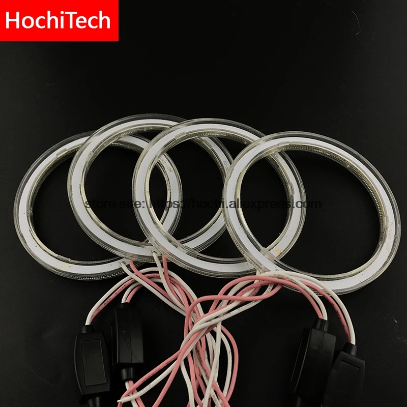 Высокое качество COB Led светильник Белый Halo Led angel eyes Кольцо для Volkswagen golf 4 golf 4 MK4 R32 VR6 1998-2004 с объективом