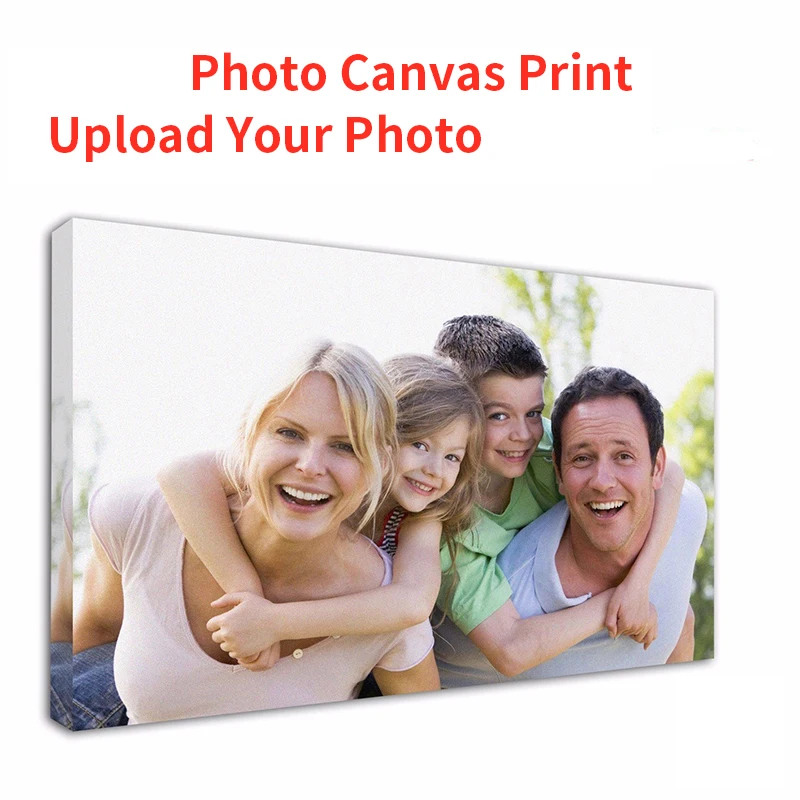 Foto personalizada imprime a lona da pintura sua foto transforma-se na lona-personalizado como o envoltório da arte da galeria para a decoração da cópia da parede